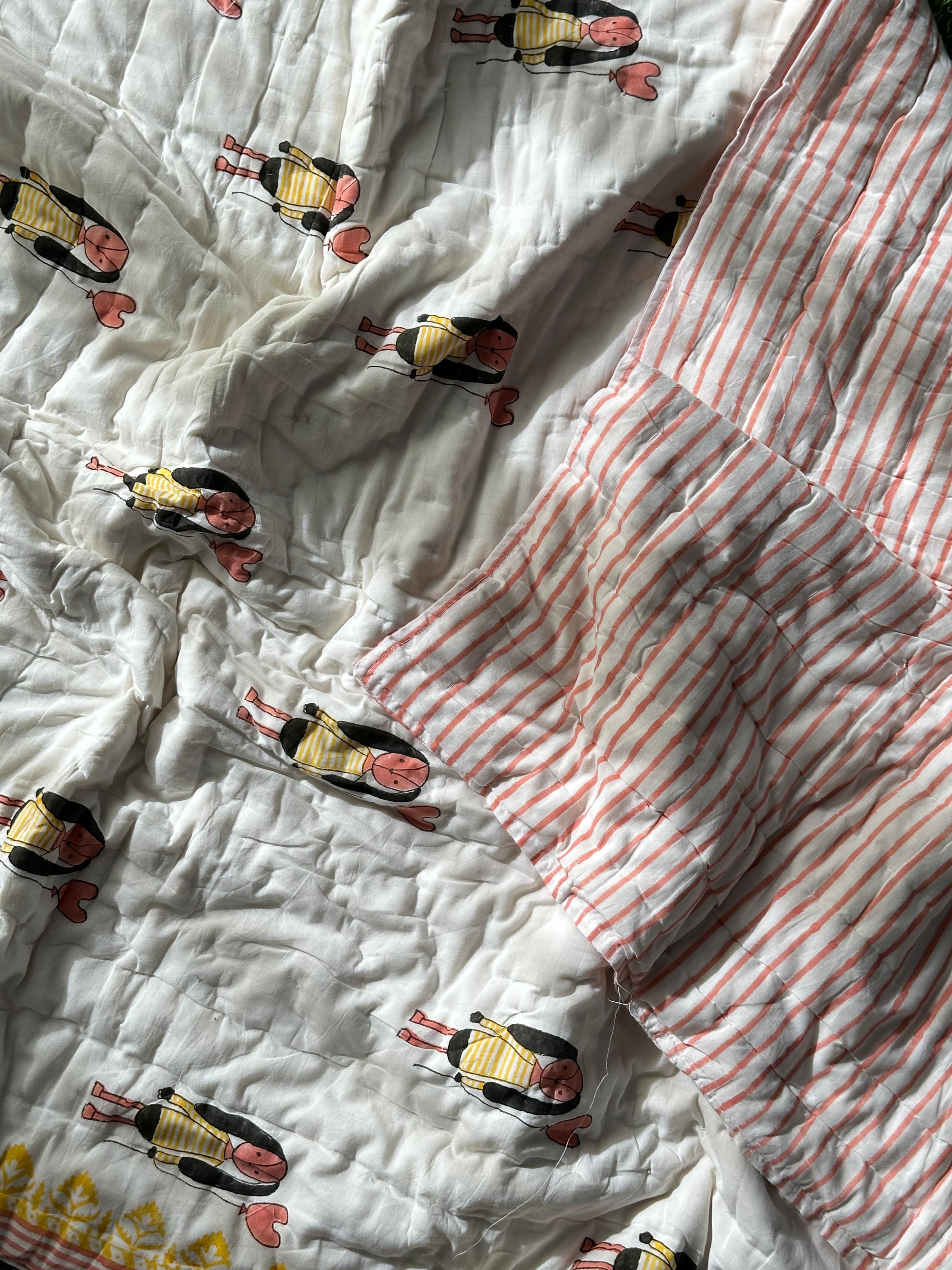 little Girl Dreamer baby quilt