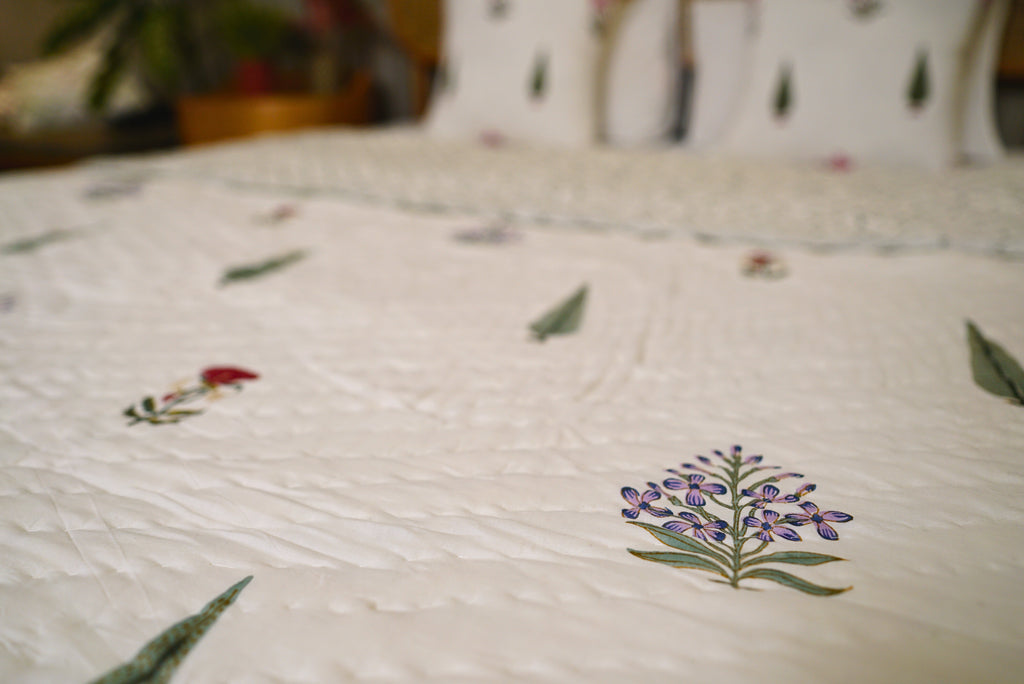 Cypress Courtyard Calm Quilt