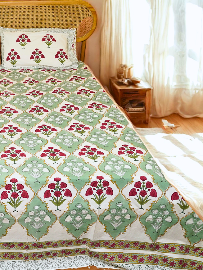 Mogra Mehfil Bedsheet