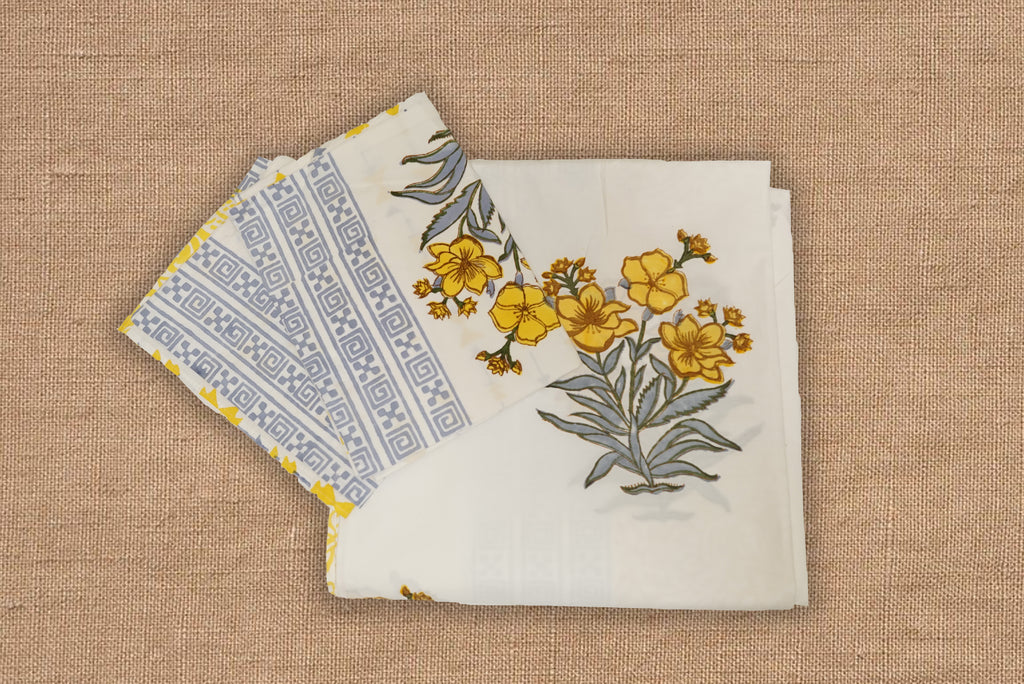 Basanti Nikhaar Bedsheet