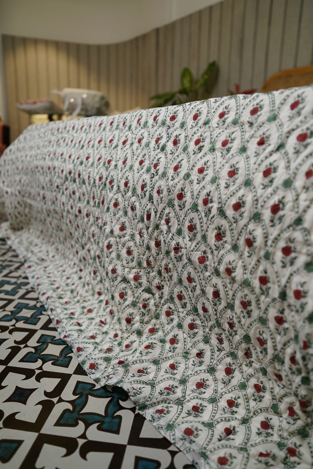 Bagh-e-Ruby calm Quilt
