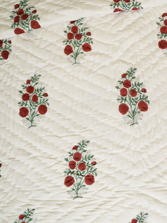 Bagh-e-Ruby calm Quilt