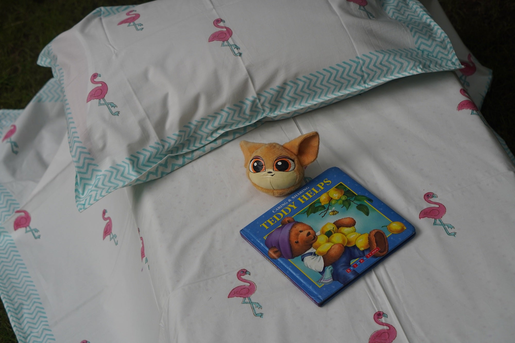 Flamingo Field Bedsheet