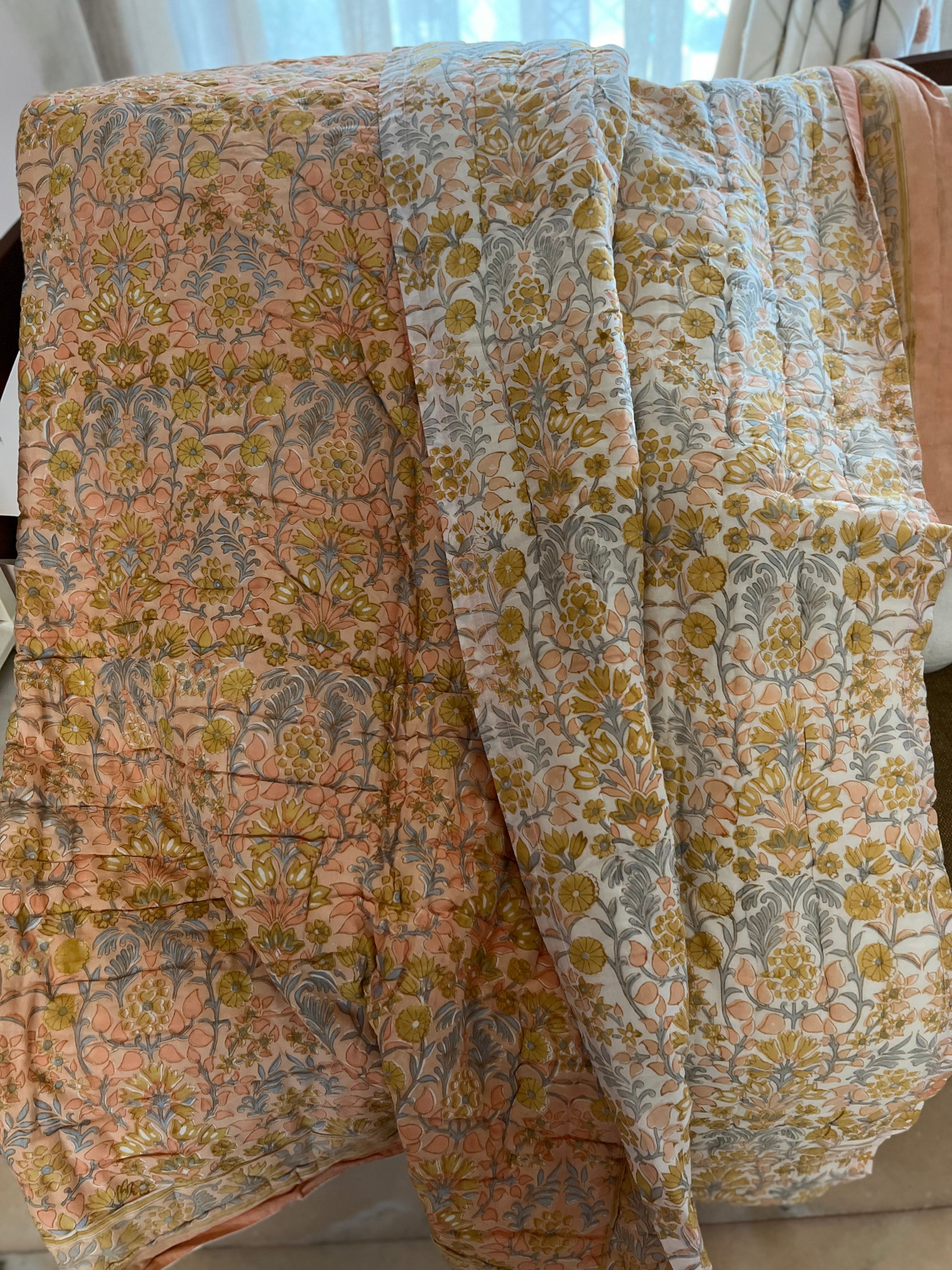 Palaash Garden Quilt