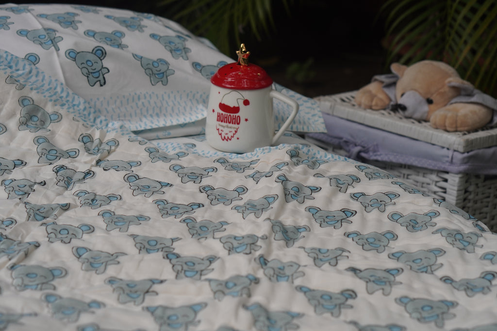 Koala Cloud Play Quilt