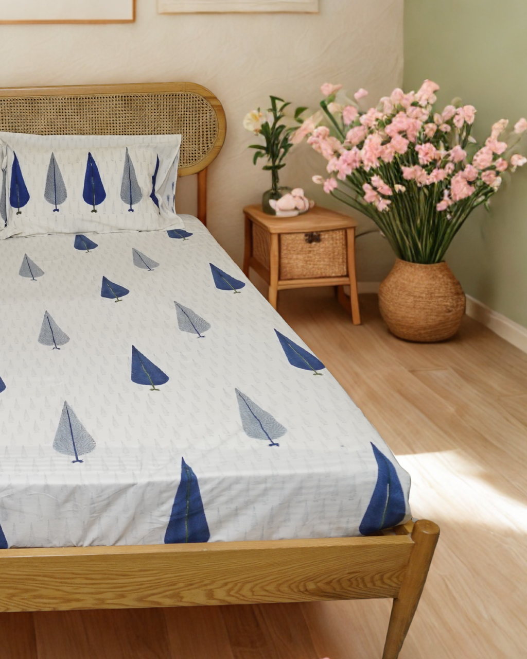Neel Pankh Calm Bedsheet