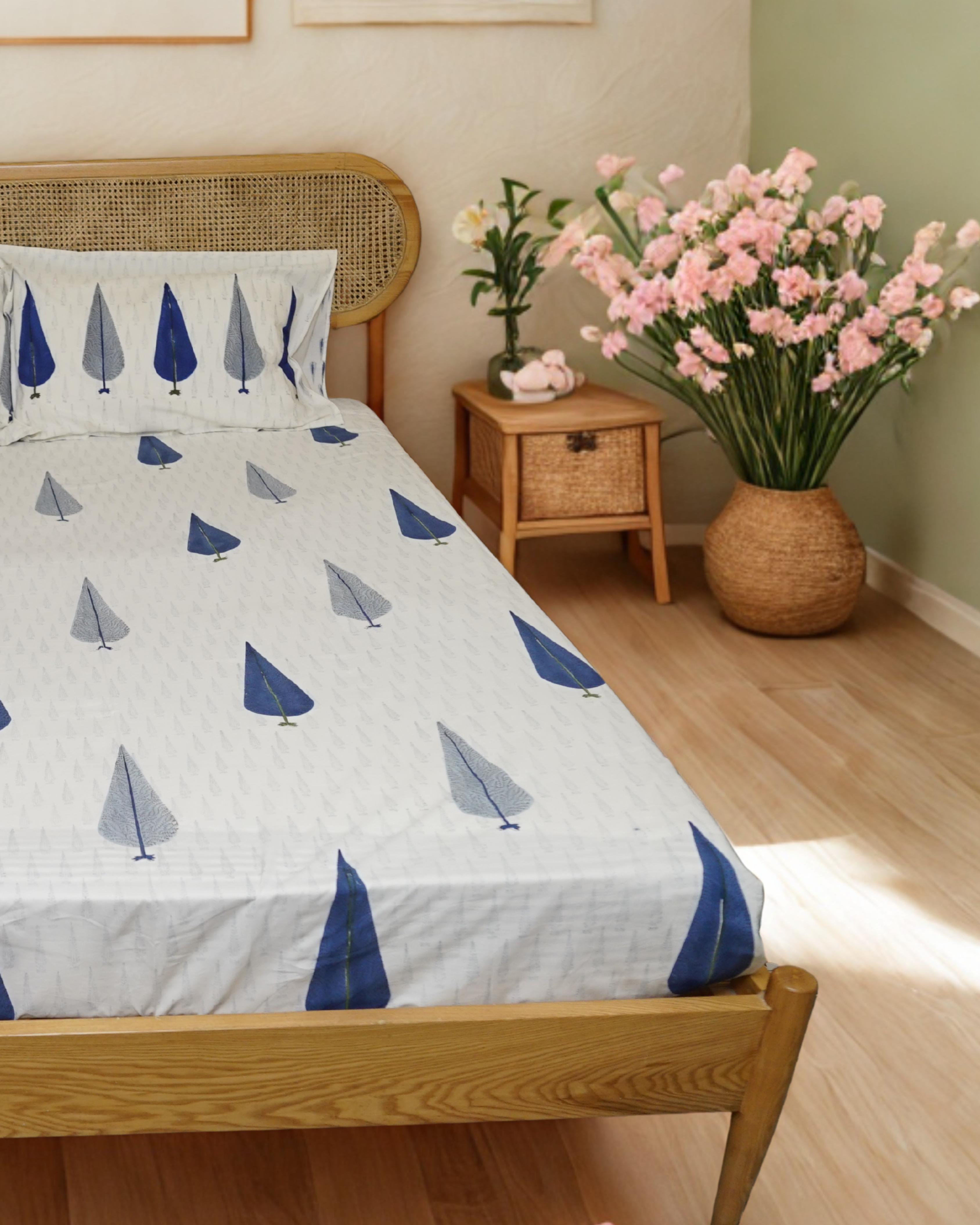Neel Pankh Calm Bedsheet