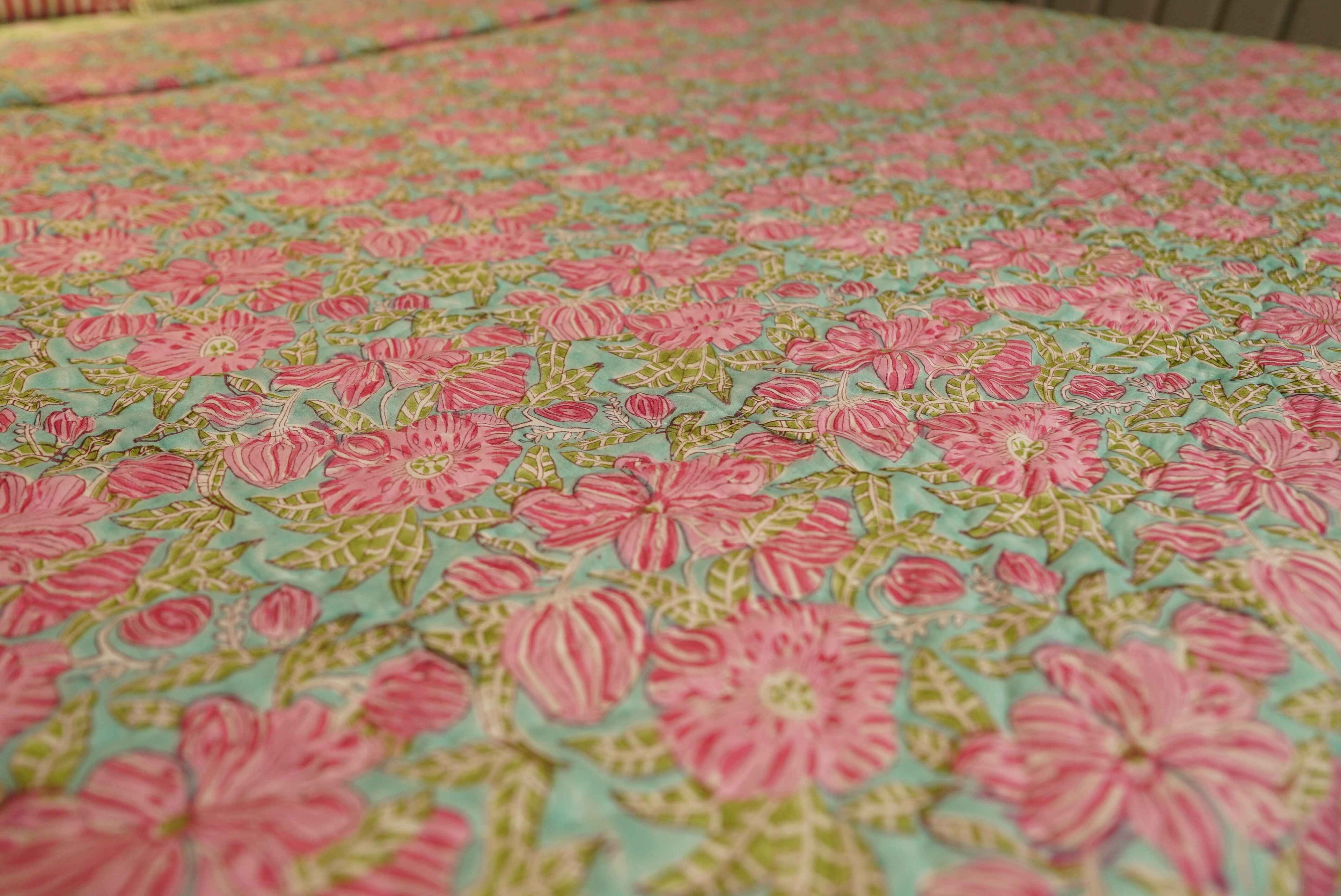 Pink Meadow Quilt