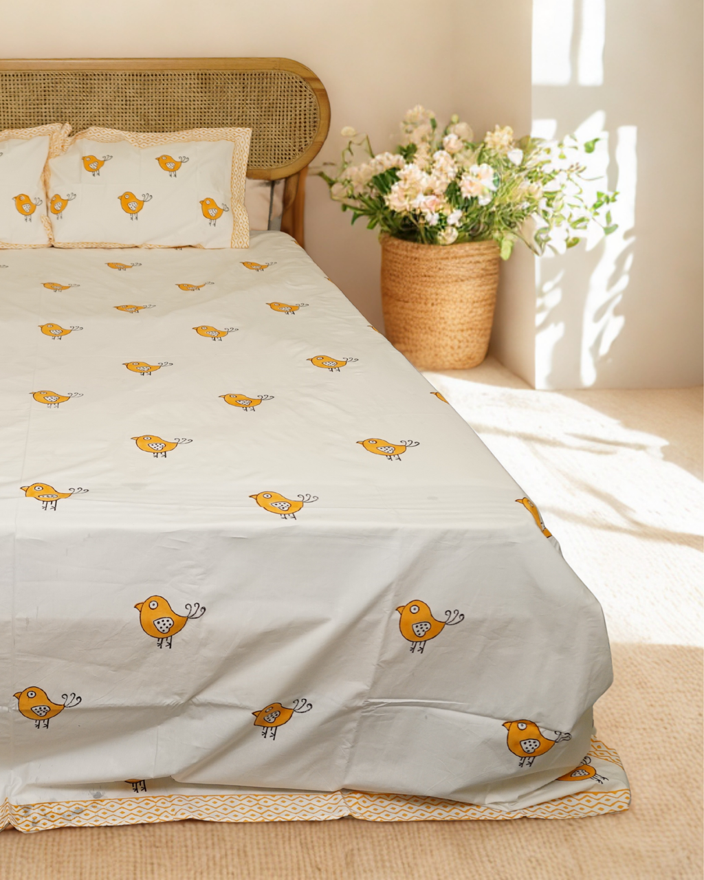 Chirpy Chidiya bedsheet