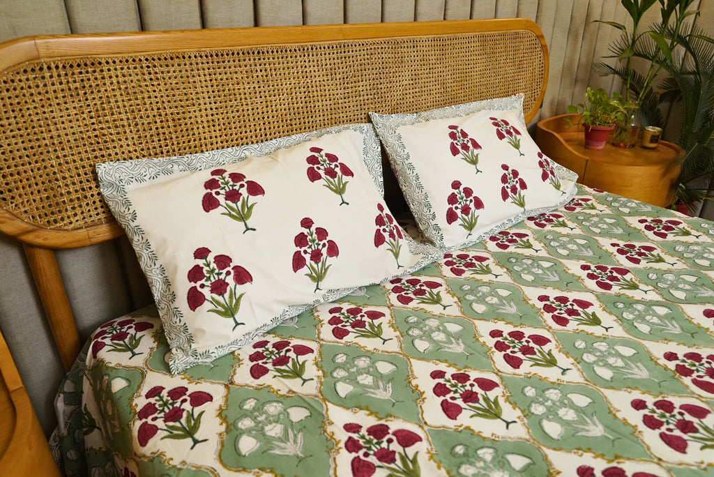 Mogra Mehfil Bedsheet