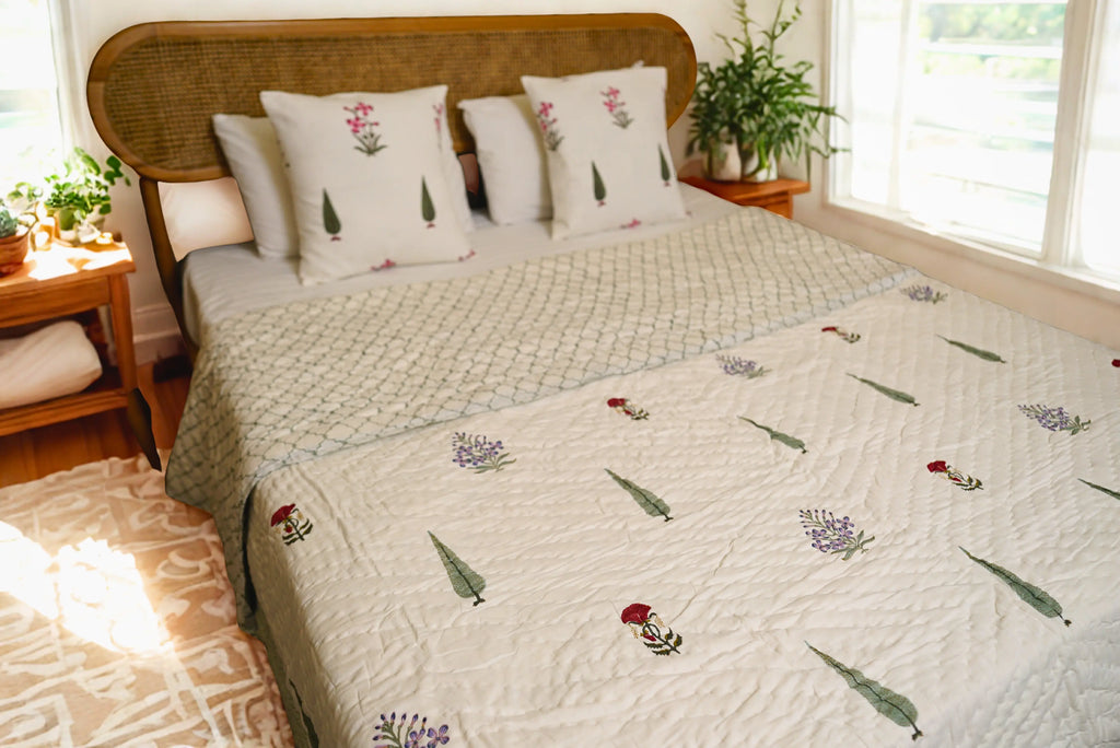 Cypress Courtyard Calm Quilt