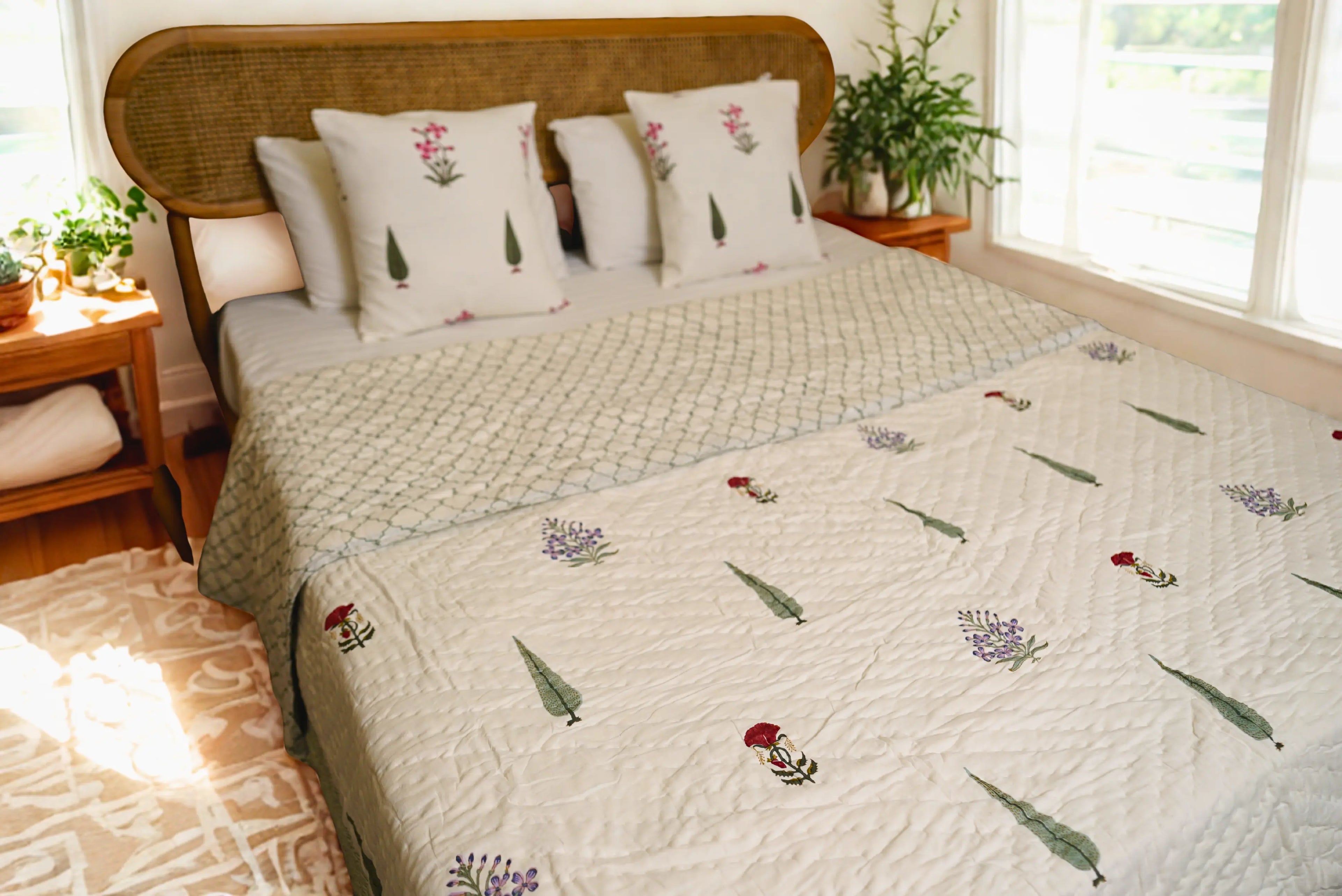 Cypress Courtyard Calm Quilt