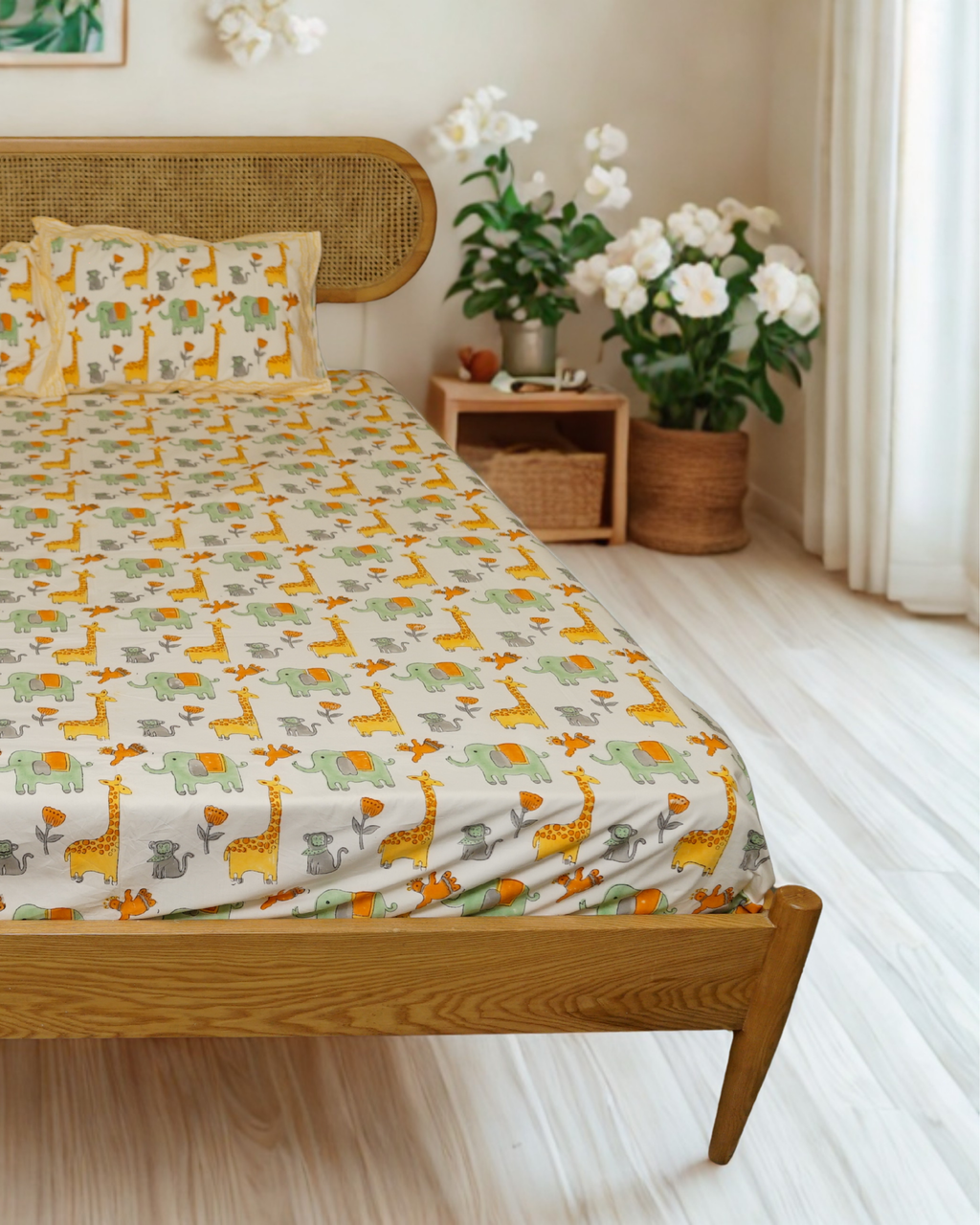 Jungle Jungle Baat Bedsheet