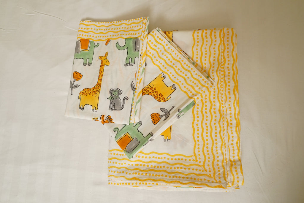 Jungle Jungle Baat Bedsheet